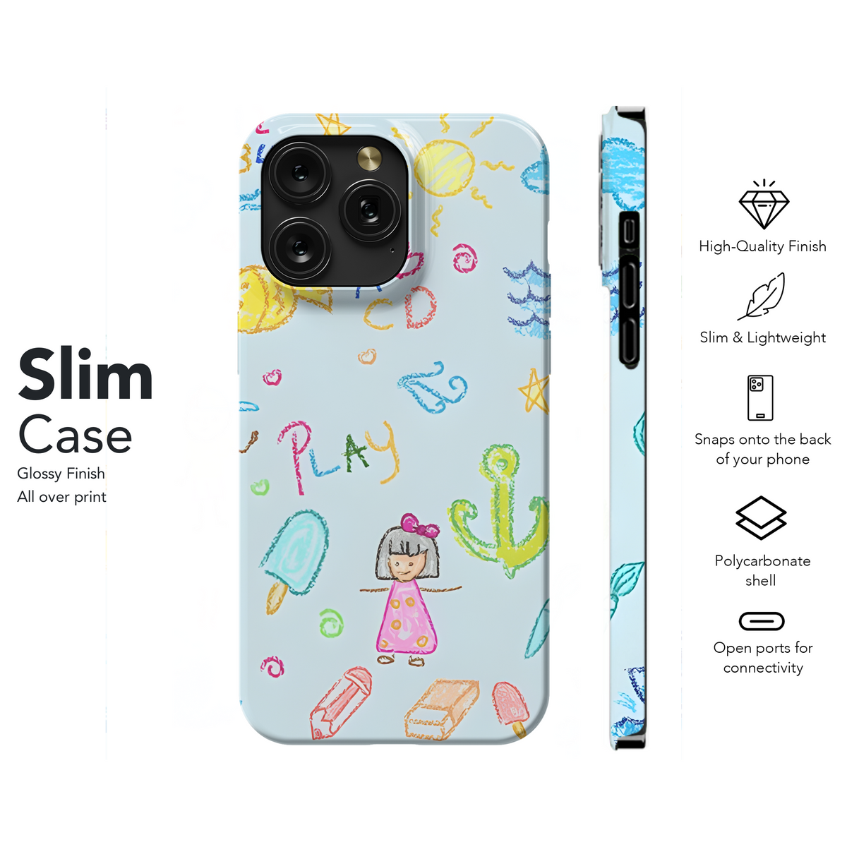 Hand Drawn Illustrations Phone Case iPhone Samsung Cover Pixel 2261 - Image 7