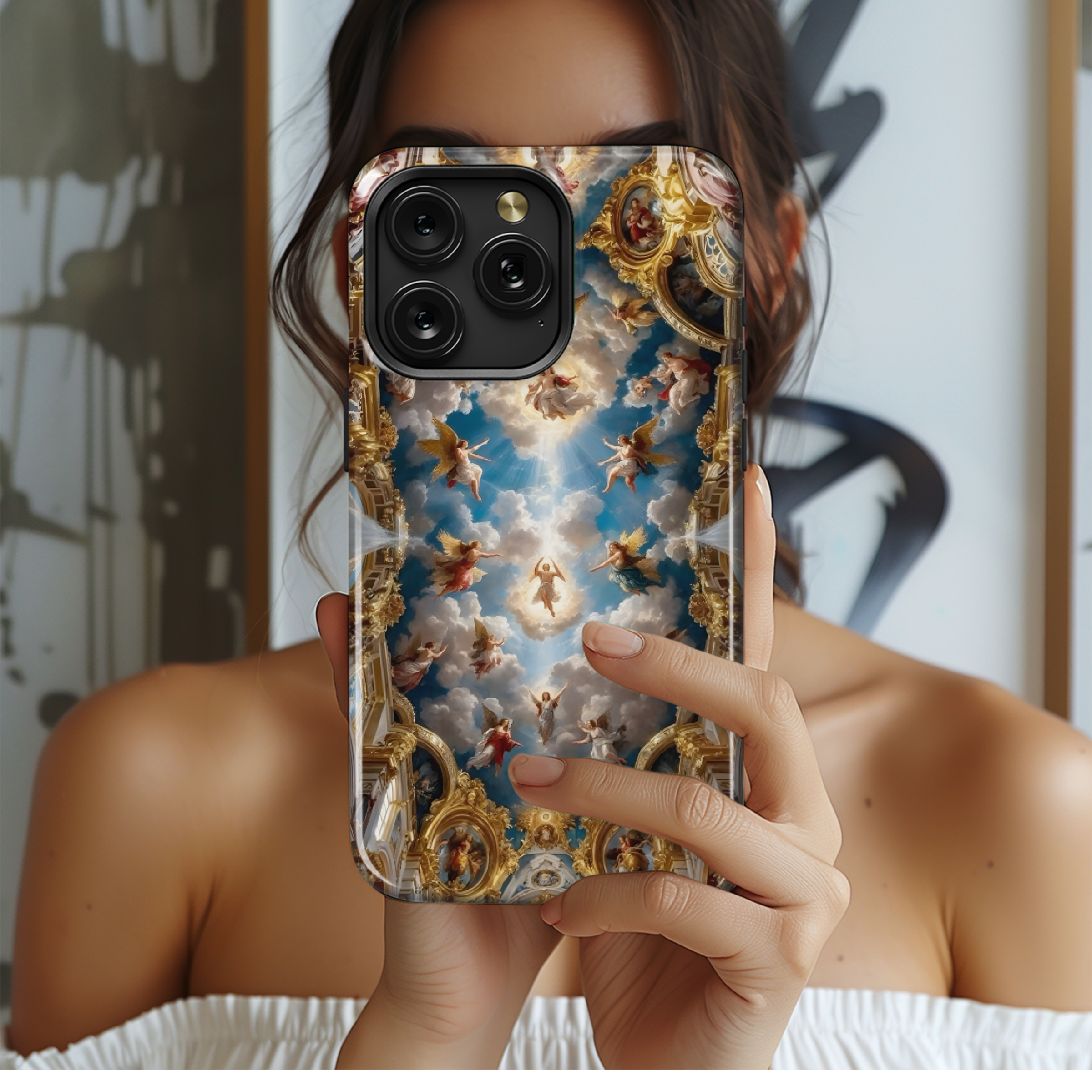 Heavenly Baroque Art
 Phone Case iPhone Samsung Cover Pixel 4451 - Image 2