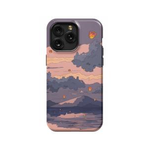 Anime Lofi Japanese Mountain River iPad Air 2 Phone Case - Image 1