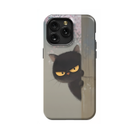 Black cat iPad Air 2 Phone Case - Image 1
