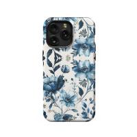 Blue Floral iPad Air 2 Phone Case - Image 1