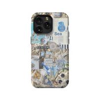Blue Sea Star Pearl Delfin Collage # iPad Air 2 Phone Case - Image 1
