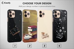 Book Lover Bookish Aesthetic Cat iPad Air 2 Phone Case - Image 1