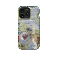 By the Water (Near the Lake) Pierre-Auguste Renoir iPad Air 2 Phone Case - Image 1