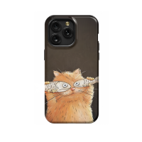 Cat and fish iPad Air 2 Phone Case - Image 1
