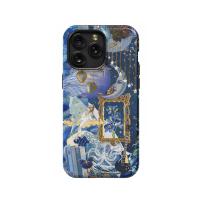 Celestial Blue Stars iPad Air 2 Phone Case - Image 1