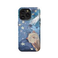 Celestial Blue Stars iPad Air 2 Phone Case - Image 1