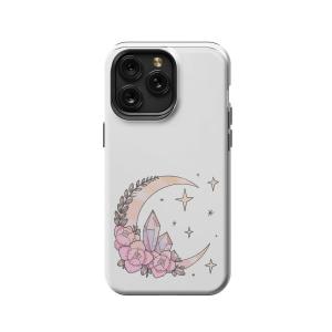 Celestial Moon Crystal Stars iPad Air 2 Phone Case - Image 1