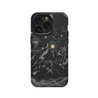 Celestial Night Moon Mountain iPad Air 2 Phone Case - Image 1