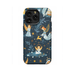Celestial Night Sky Angels Christian iPad Air 2 Phone Case - Image 1