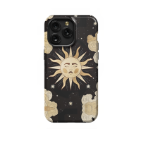 Celestial Night Sun Stars iPad Air 2 Phone Case - Image 1