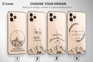 Clear Night Court Acotar Acomaf iPad Air 2 Phone Case - Image 1