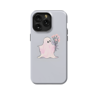 Cute Halloween Pastel Pink Floral Ghost Spooky iPad Air 2 Phone Case - Image 1