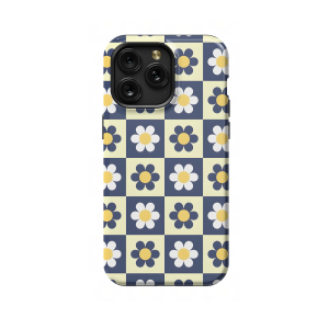 Daisy Checkered iPad Air 2 Phone Case - Image 1