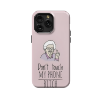 Don't touch my Bitch, Middle Finger Grandma, Funny Quote iPad Air 2 Phone Case - Image 1