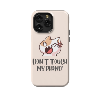 Don't Touch My ! Funny Quote Cat iPad Air 2 Phone Case - Image 1