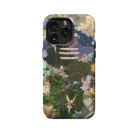 Fairycore Aesthetic Cottagecore Angel Collage iPad Air 2 Phone Case - Image 1