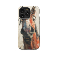 Funny Whimsical Horse iPad Air 2 Phone Case - Image 1