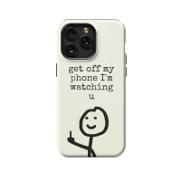 Get off my I'm watching u, Funny Quote iPad Air 2 Phone Case - Image 1