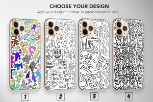 Keith Haring Art iPad Air 2 Phone Case - Image 1