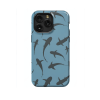 Kids Cartoon Shark iPad Air 2 Phone Case - Image 1