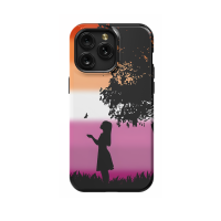Lesbian Girl Butterfly iPad Air 2 Phone Case - Image 1