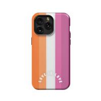 LGBTQ Pride Flag - Love Is iPad Air 2 Phone Case - Image 1