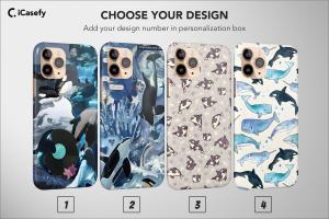 Orca Fish Sea Whale iPad Air 2 Phone Case - Image 1