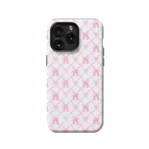 Pink Coquette Bow iPad Air 2 Phone Case - Image 1