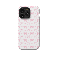 Pink Heart Aesthetic Coquette Bow iPad Air 2 Phone Case - Image 1