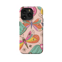 Retro Groovy Butterflies and Daisy iPad Air 2 Phone Case - Image 1