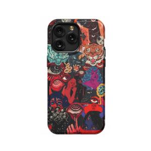 Screepy Collage Red Eye Witchy Hand # iPad Air 2 Phone Case - Image 1