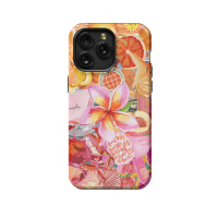 Sunset Flower Sea Life Collage Aesthetic iPad Air 2 Phone Case - Image 1