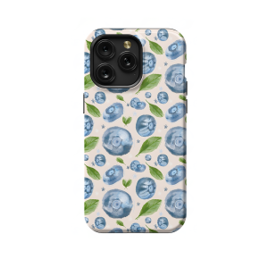 Topical Fruit Blueberry Seamless iPad Air 2 Phone Case - Image 1