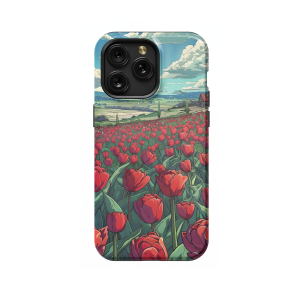 Tulip Landscape iPad Air 2 Phone Case - Image 1