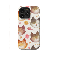Watercolor Cat Day iPad Air 2 Phone Case - Image 1