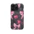 Girly Black Coquette Cherry Pink Bow Ribbons iPhone 16 Pro Max Phone Case - Image 1