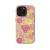 Hand Drawn Colorful Groovy Floral iPhone 16 Pro Phone Case - Image 1