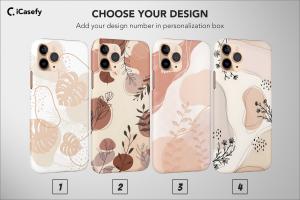 Aesthetic Boho Abstract iPhone 5s Phone Case - Image 1