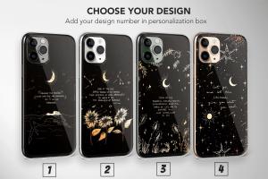 Affirmation Celestial Quotes Minimalist iPhone 5s Phone Case - Image 1