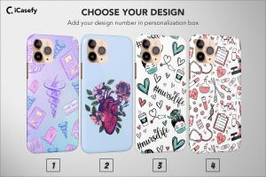 Anatomy Nurse Aesthetic Hospital Doctor Heart iPhone 5s Phone Case - Image 1