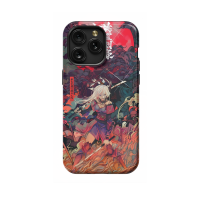 Anime Samurai Cyberpunk Art iPhone 5s Phone Case - Image 1