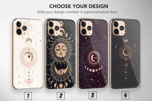 Astrology Sky Moon Celestial Stars iPhone 5s Phone Case - Image 1