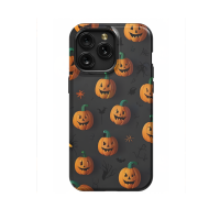 Autumn Halloween Spooky Engraved Head Pumpkin iPhone 5s Phone Case - Image 1
