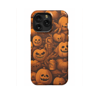Autumn Halloween Spooky Engraved Head Pumpkin iPhone 5s Phone Case - Image 1