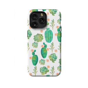 Cactus pattern iPhone 5s Phone Case - Image 1