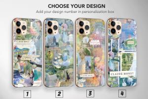 Claude Monet Aesthetic Vintage iPhone 5s Phone Case - Image 1