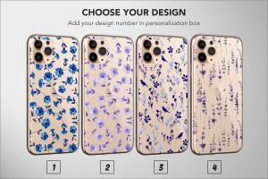Clear Flower Floral Wildflower Art iPhone 5s Phone Case - Image 1