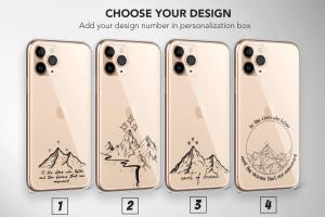 Clear Night Court Symbol Acotar Acomaf iPhone 5s Phone Case - Image 1