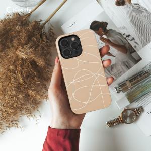 Coffe Milk Line Aesthetic Minimalist Line Art iPhone 5s Phone Case - Image 1